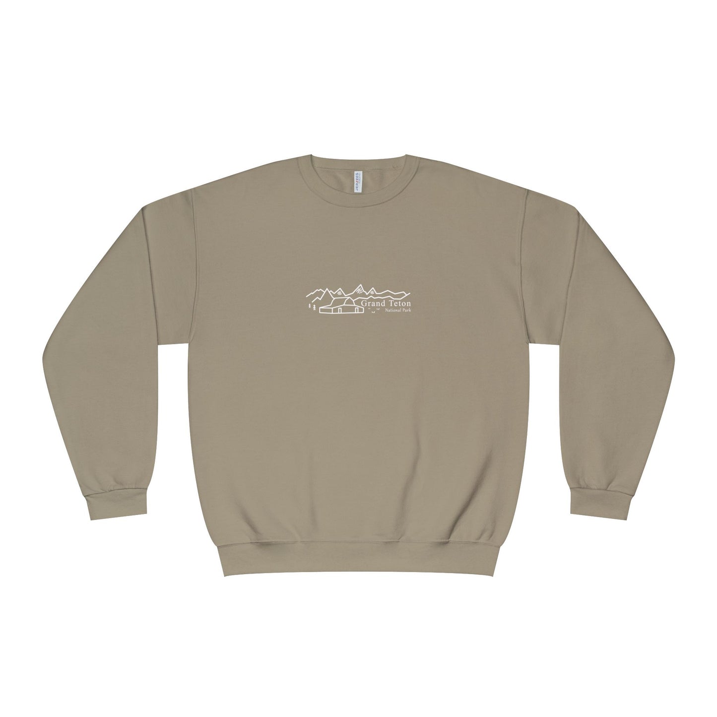 DuoBlend Crewneck - Grand Teton National Park Design