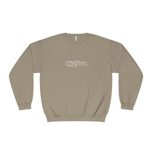 DuoBlend Crewneck - Grand Teton National Park Design