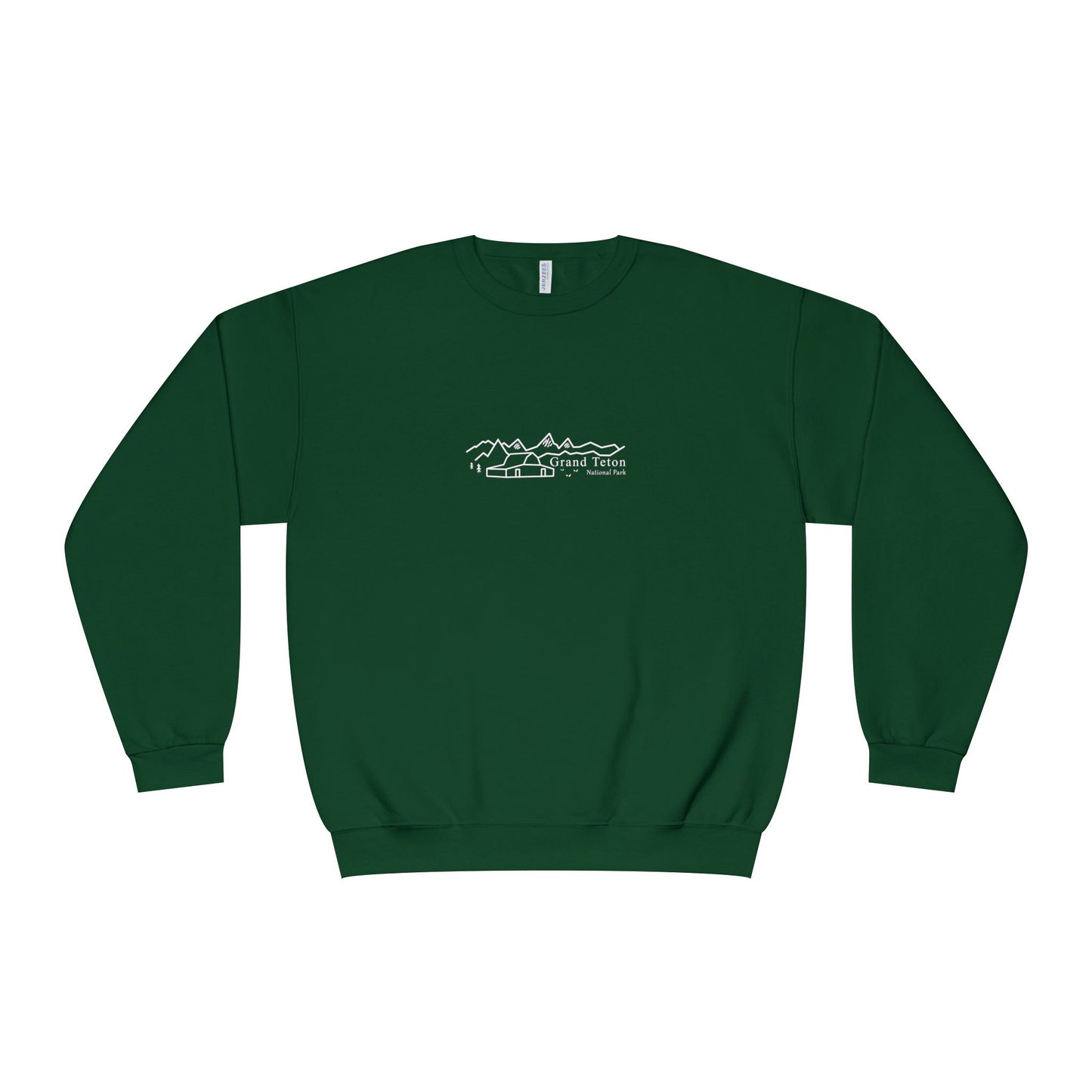 DuoBlend Crewneck - Grand Teton National Park Design